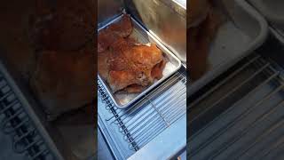 cajun microwave cooking whole hog shorts [upl. by Aidyl]