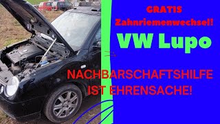 Gratis Zahnriemenwechsel an VWMotor Nachbarschaftshilfe ist Ehrensache [upl. by Wiburg]