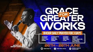 GRACE FOR GREATER WORKS EP 05  MORNING SESSION  27062024 [upl. by Simmonds]