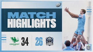 Highlights  BKT URC  Connacht v Glasgow Warriors  Saturday 28 October 2023 [upl. by Esmond]