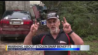 DISABLED VETERAN FOOD STAMPS STOLEN [upl. by Bilski2]