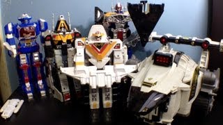 Power Rangers Season 6 Zords Toy Reviews  Space [upl. by Alakim]