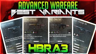 COD AW quotGet An Elite HBRA3 Insanityquot amp quotBear Fistquot  Best HBRa3 Variants COD AW Weapon Variants [upl. by Seaden888]