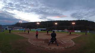 Wellsville Diamond Dawgs Black take on Wellsville Diamond Dawgs Orange [upl. by Jule]