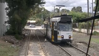 Driver’s View Melbourne Tram 82 Footscray to Moonee Ponds [upl. by Eibot]