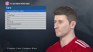 Como crear RLEWANDOWSKI PES 17 [upl. by Kieran]