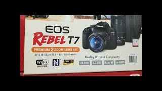 How to setup WiFi to Iphone or Ipad canoneosrebel rebelt7wifisetup Canon EOS Rebel T7 [upl. by Olra]