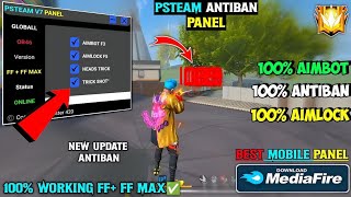 Free Fire Headshot Hack🔥FF Mobile Panel🔥PS Team Panel😈100Antiban Panel For Mobile  Injector Hack [upl. by Helman]