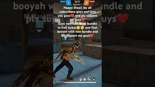 Happy diwali my all subscribers and pls support me guys❤ and very interesting vediofreefire shorts [upl. by Legna768]