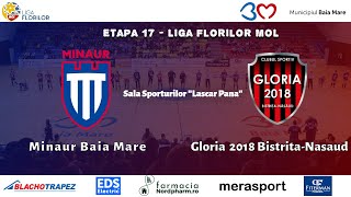 Minaur Baia Mare  CS Gloria 2018 BistritaNasaud  Liga Florilor MOL  etapa 17  handbal feminin [upl. by Annaiuq]