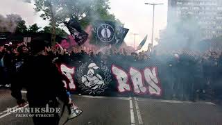 Corteo tegen Sparta 2352024 HD [upl. by Refinne]