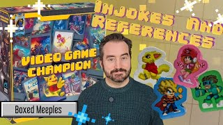 Video Game Champion Review  Injokes amp Insights from the Board Game s Designers [upl. by Bishop709]