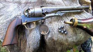 Loading the 1860 Army Revolver [upl. by Budwig876]