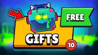 WELCOME DEAD BOXES💀💀💀  brawl Stars Free Gifts [upl. by Rojam]