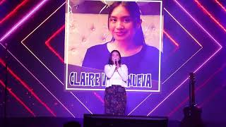 We can be Friends  Cover by Claire Villanueva  Front Act at Moira And TJ concert [upl. by Alam]