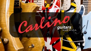 Carlino Guitars  Custom Guitars and Guitar Straps [upl. by Craggie]