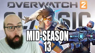 🔴 MIDSEASON TEMPORADA 13 🔴 OVERWATCH CLASSIC Y SKIN MÍTICA DE SOLDADO [upl. by Jehius]