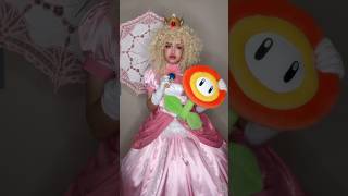 Fire Flower Transition princesspeach powerup cosplay [upl. by Aleakam942]