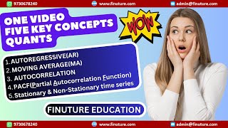 Quantitative Analysis  AR MA Autocorrelation PACF and Time Series Stationarity Explained [upl. by Aiselad]