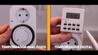 Aprende a programar un Temporizador Digital y un Temporizador Analógico [upl. by Etnuaed]