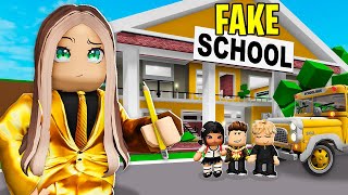 I Opened A FAKE SCHOOL For RICH KIDS Brookhaven RP [upl. by Melissa]