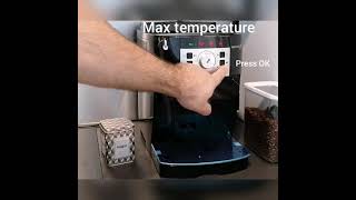 Delonghi magnifica S  Choose Temperature setting  Best espresso coffee ☕ [upl. by Selimah]