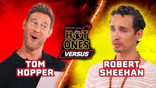 The Umbrella Academys Tom Hopper vs Robert Sheehan  Hot Ones Versus [upl. by Kwok]