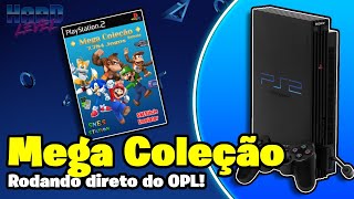 Nova MEGA Coleção de jogos para PS2 que roda DIRETO DO OPL [upl. by Hadrian]