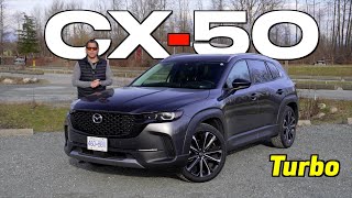 2024 Mazda CX50 Turbo GT  Is It Worth the Extra [upl. by Hinda734]