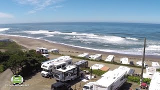 Sea and Sand RV Park Depoe Bay OR [upl. by Ahselet]