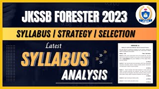 Forester Syllabus How to Prepare for Jkssb Forester Exam by Satish sir  forester online classes [upl. by Tserrof]