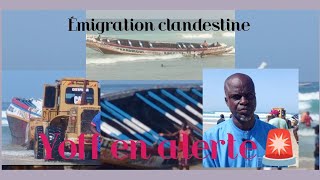 Émigration clandestine Yoff alerte [upl. by Ayatahs]