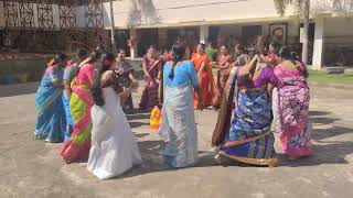 DAV HIGH SCHOOL KTPS PALVANCHA BATHUKAMMA CELEBRATIONS 202425 [upl. by Alue]