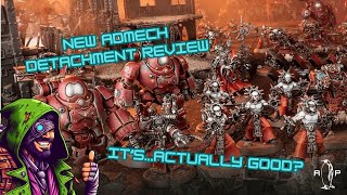 New AdMech Haloscreed Detachment Dadhammer Reviews [upl. by Amhsirak]