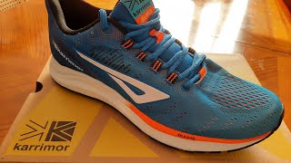 Karrimor Aura running shoes  cheap and cheerful [upl. by Anul]