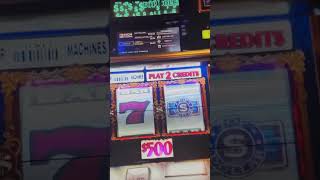 라스베가스 하이리밋 슬롯머신 High limit beanball jackpot 500달러 슬롯 [upl. by Gnirol]