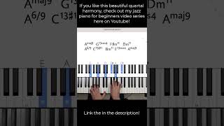 Beautiful Jazz Piano Harmony shorts [upl. by Amre]