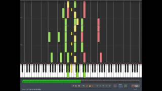 Knight of the Wind  Piano Tutorial 100 Speed [upl. by Eilra]