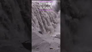 Dettifoss most powerful waterfall  Iceland [upl. by Trina]