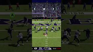 Trenton Simpson steps up and grabs an Interception inside the endzone ravens madden nfl football [upl. by Baskett]