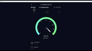 Speed Test FWA 5G WIND 3 [upl. by Knapp688]