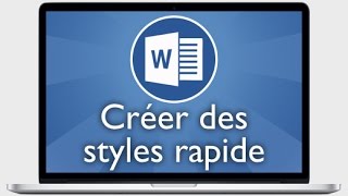 Tutoriel Word 2013  Créer un style rapide de paragraphe [upl. by Harrie]