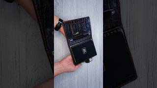 Making a leather notebook cover a6  PDF pattern  DIY  Tutorial leatherwork leathercraft [upl. by Cirenoj]