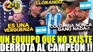 ¡ARGENTINOS LLORAN Y SE DESMORONAN EL 21 DE COLOMBIA DEJA A LOS ARGENTINOS DESCONSOLADOS [upl. by Yeca]