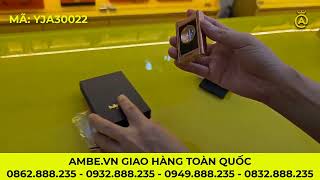 Cắt xì gà cánh bướm Lubinski YJA30022 kiêm kệ gác điếu nghệ thuật mới  Ambevn [upl. by Stutzman]