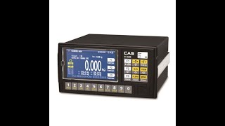 CAS CI600 II CALIBRATION II SETUP II USB OUTPUT II HIỆU CHUẨN [upl. by Lubbi]