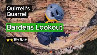 Climbing Quirrells Quarrell ⭐️⭐️ 19 at Little Triggers  Bardens Lookout Blue Mountains [upl. by Erinn]