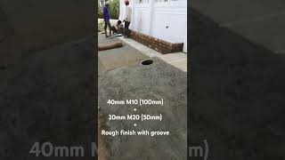 Ramp concrete cvlx construction home viralvideo mysore civilengineering viralvideo shorts [upl. by Imelida360]