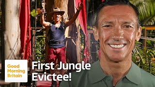 quotIt Was A Bittersweet Momentquot Im A Celebs First Evictee Frankie Dettori  Good Morning Britain [upl. by Kennan]