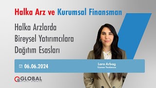 Eğitim  Halka Arzlarda Bireysel Yatırımcılara Dağıtım Esasları [upl. by Wiedmann]